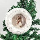 Ver imagem 2 de Porta Retrato Branco para Árvore de Natal 12x12x2cm