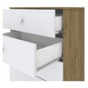 Ver imagem 3 de Cômoda Infantil Amarelinha Rústico Branco – Henn