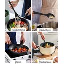 Ver imagem 3 de Kit Jogo Utensilios para Cozinha 11pcs Colheres Silicone