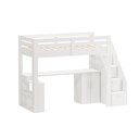 Ver imagem 2 de Cama Office Multifuncional Solteiro Adulto Star Plus Casatema MadeiraOriginals Branco
