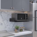 Ver imagem 2 de Kit 02 Suportes Suspensos Para Micro-ondas Forno 60x40 cm Class L03 Preto - Lyam Decor