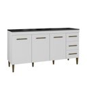Ver imagem 4 de Conjunto Modulado Armário Aéreo 3 Portas e BALCÃO3 Portas e 3 Gavetas