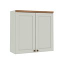 Ver imagem 1 de Armário de Cozinha Genialflex Iluminata Aéreo 80cm Hortelã