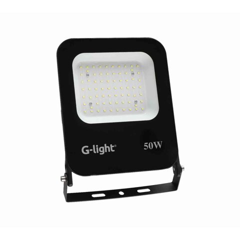 Refletor Slim Led 50w 12v-24v Dc 6500k Bateria/gerador