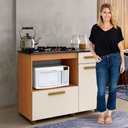 Ver imagem 6 de Conjunto Modulado Armário Aéreo 3 Portas e Balcão para Cooktop 4 Bocas 2 Portas 1 Gaveta