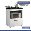 Ver imagem 6 de Conjunto Modulado Balcão para Cooktop 1 Porta Basculante e 2 Armários Aéreo