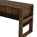 Ver imagem 7 de Conjunto Escritório Completo Com Mesa e Gaveteiro Volante Cor: Nogal com Preto