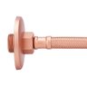 Engate Mangueira Flexível Rose Trançado Aço Inox 60cm - 4