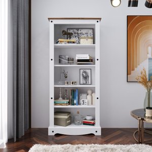 Estante para Livros para Livros Organizador Multiuso de Madeira