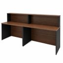 Ver imagem 3 de Conjunto 2 Balcões de Atendimento e Recepção Comercial 140x60cm para Loja, Comércio e Escritório