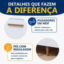Ver imagem 4 de Conjunto Modulado Balcão 3 Portas 3 Gavetas e 2 Armários Aéreo
