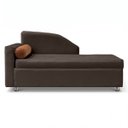 Ver imagem 4 de Sofá Cama Solteiro 1 Lugar com Baú Divã Bouclê Multifuncional Divã Quarto Hóspedes 195cm:Bouclê Marr