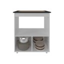 Ver imagem 5 de Balcão Armário de Cozinha para Fogão Cooktop 4 Bocas e Forno Elétrico Evelyn Mobília Decor Branco