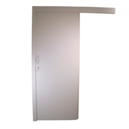Kit Porta de Correr Completa 80x213x14 com Ferragens - 3