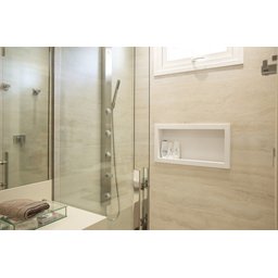 Nicho de Parede P/ Embutir Banheiro Cozinha 30cm X 60cm - Gerplast:bege - 3