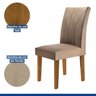 Conjunto 6 Cadeiras Estofadas Moscou - 9