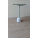 Ver imagem 2 de Mesa Lateral de 30Ø e altura de 52cm, Tampo em Mármore Verde Guatemala