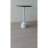 Mesa Lateral de 30Ø e altura de 52cm, Tampo em Mármore Verde Guatemala - 2