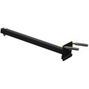 Ver imagem 1 de Suporte Refletor Inclinado Parede Braço 30 Cm Preto