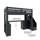 Ver imagem 4 de Cama Office Multifuncional Solteiro Adulto Star Plus Casatema MadeiraOriginals