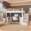 Ver imagem 2 de Cama Office Multifuncional Solteiro Adulto Star Plus Casatema MadeiraOriginals