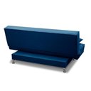 Ver imagem 7 de Sofá Cama 1,80m Istambul Suede Azul Mirra Decor