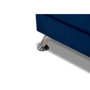 Ver mais imagens de Sofá Cama 1,80m Istambul Suede Azul Mirra Decor