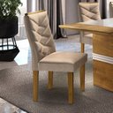 Ver imagem 2 de Conjunto 4 Cadeiras para Sala de Jantar Germany