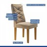 Conjunto 6 Cadeiras para Sala de Jantar Germany - 8