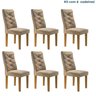 Conjunto 6 Cadeiras para Sala de Jantar Germany - 1