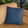 Capa de Almofada Lisa Linho Azul Marinho 50x50cm - 2