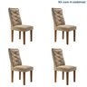 Conjunto 4 Cadeiras para Sala de Jantar Germany - 1