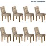 Conjunto 8 Cadeiras para Sala de Jantar Germany - 1