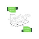 Ver imagem 5 de Suporte Enrolador de Mangueira de Jardim F.home Branco