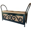 Ver imagem 5 de Porta Talheres e Utensílios em Ferro e Madeira Organizador de Mesa Posta Decorativo