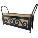 Ver imagem 2 de Porta Talher e Utensílios Ferro e Madeira - Mesa Posta - Decoração