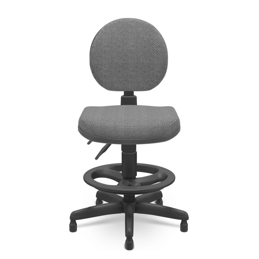 Cadeira Caixa Executiva Slim Cinza Eduflex
