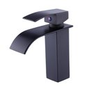 Ver imagem 1 de Torneira Cascata Prizi Slider Baixa Monocomando Preta