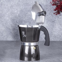 Cafeteira Italiana 6 Xícaras 300ml Shiny Black Berlinger Haus - 7