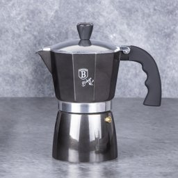Cafeteira Italiana 6 Xícaras 300ml Shiny Black Berlinger Haus - 6
