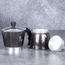Cafeteira Italiana 6 Xícaras 300ml Shiny Black Berlinger Haus - 4