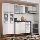 Ver imagem 1 de Cozinha Completa Aço 14 Portas 2 Gavetas Múltipla Bertolini