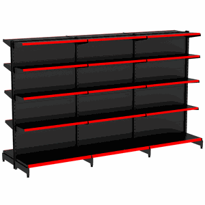 Kit Gôndola Centro 1 Inicial + 2 Continuações Preta Pe Vem