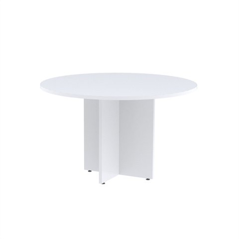 Mesa Reunião Redonda MRR1100P25PP Branco