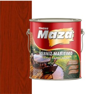Verniz Mogno Brilhante 0,225ml P/ Madeira Maza