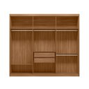 Ver imagem 2 de Guarda Roupa 6 Portas Casal Cancún Amêndola Off White
