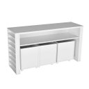 Ver imagem 1 de Rack com Baús Porta Carrinhos e Porta Livros Jorge 100% Mdf Woodcore