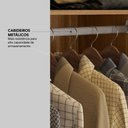 Ver imagem 6 de Guarda Roupa Casal 6 Portas e 6 Gavetas Equador - Nogueira Touch Nogueira Touch