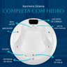 Banheira Redonda Siberia Completa com Hidro em Acrílico - 127v - 4
