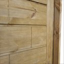 Ver imagem 2 de Kit Porta de Madeira Maciça Ekos 210x82cm Batente 14cm Abertura Direita Marrom Uniportas